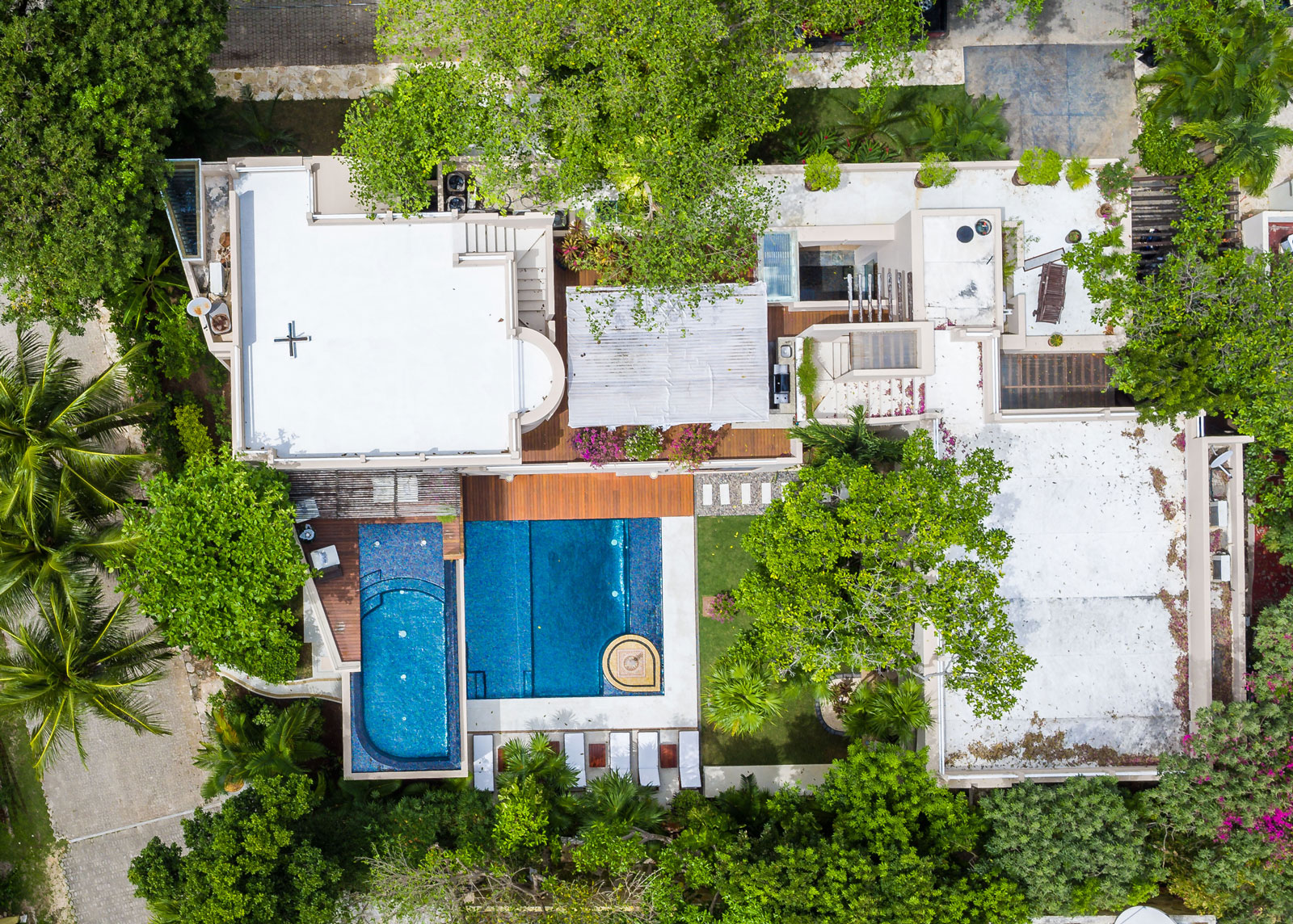 Quinta Clara Aerial view of villa