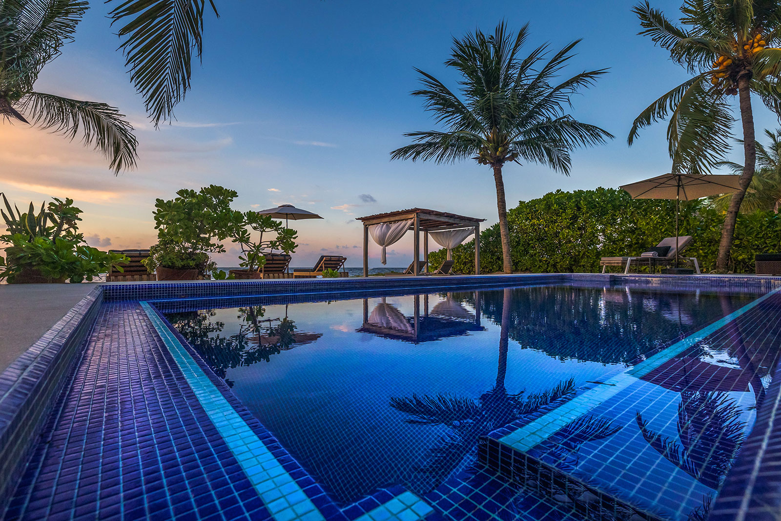 Villa Del Sol in Cozumel Swimming pool