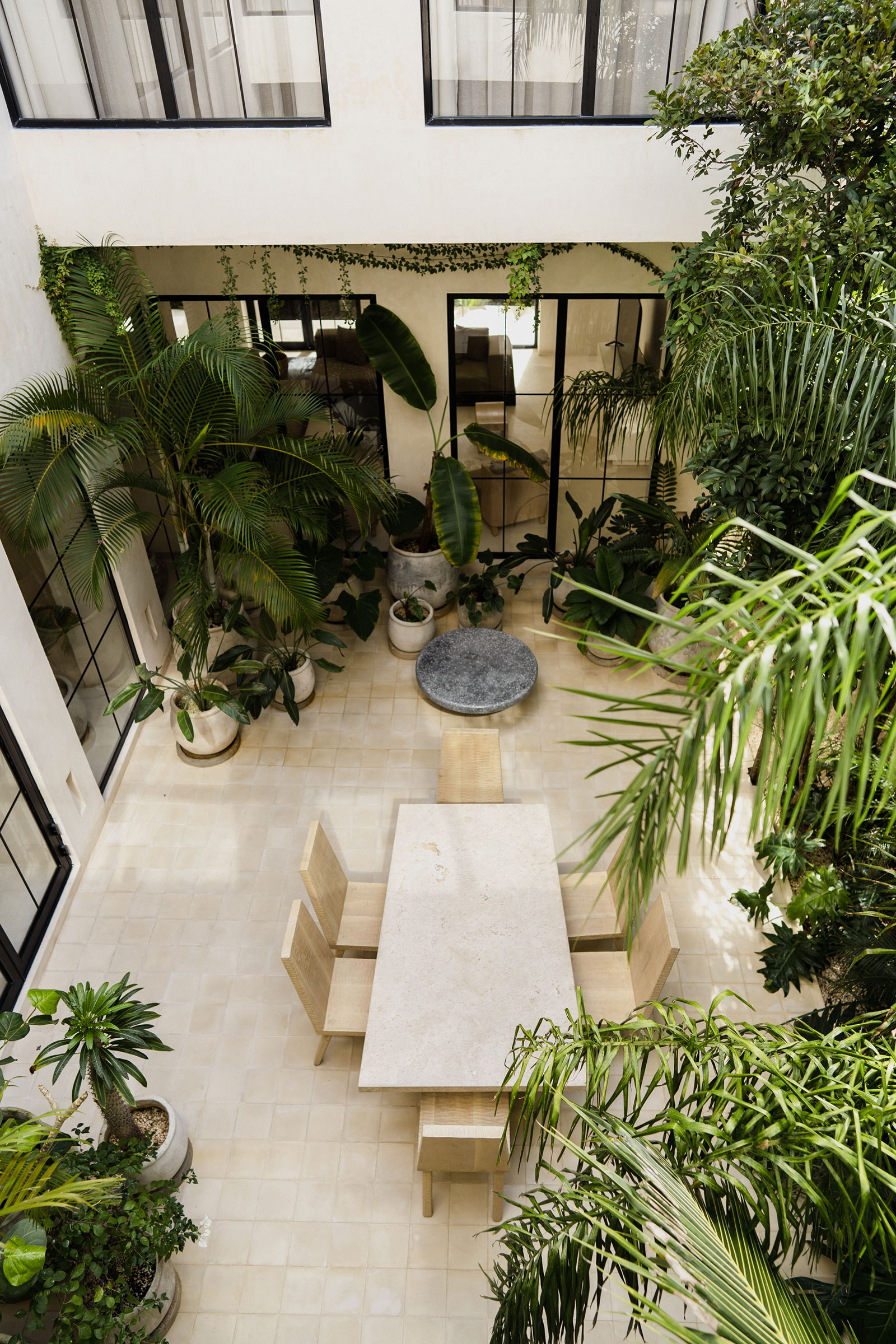 Villa Fosca in Tulum Indoor dining