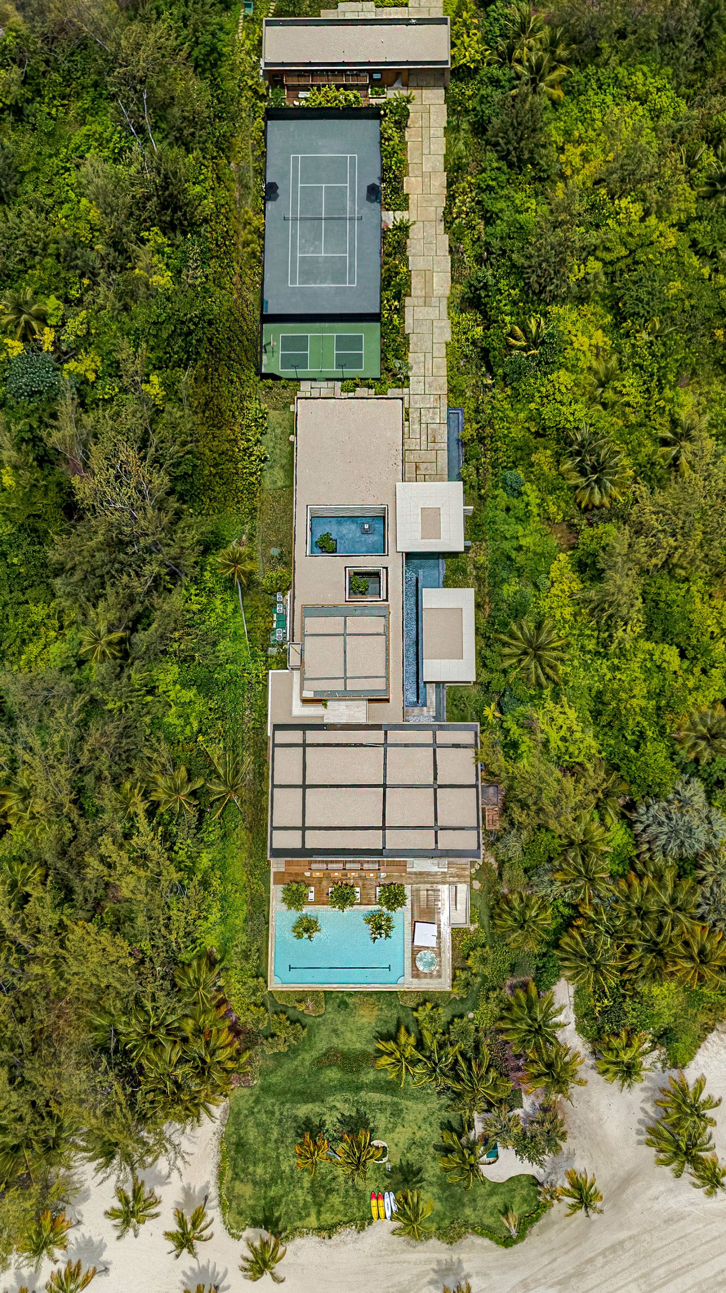 Maya Luxe Luxury Villas Experiences Dominican Republic Casa del MarAereal Shot