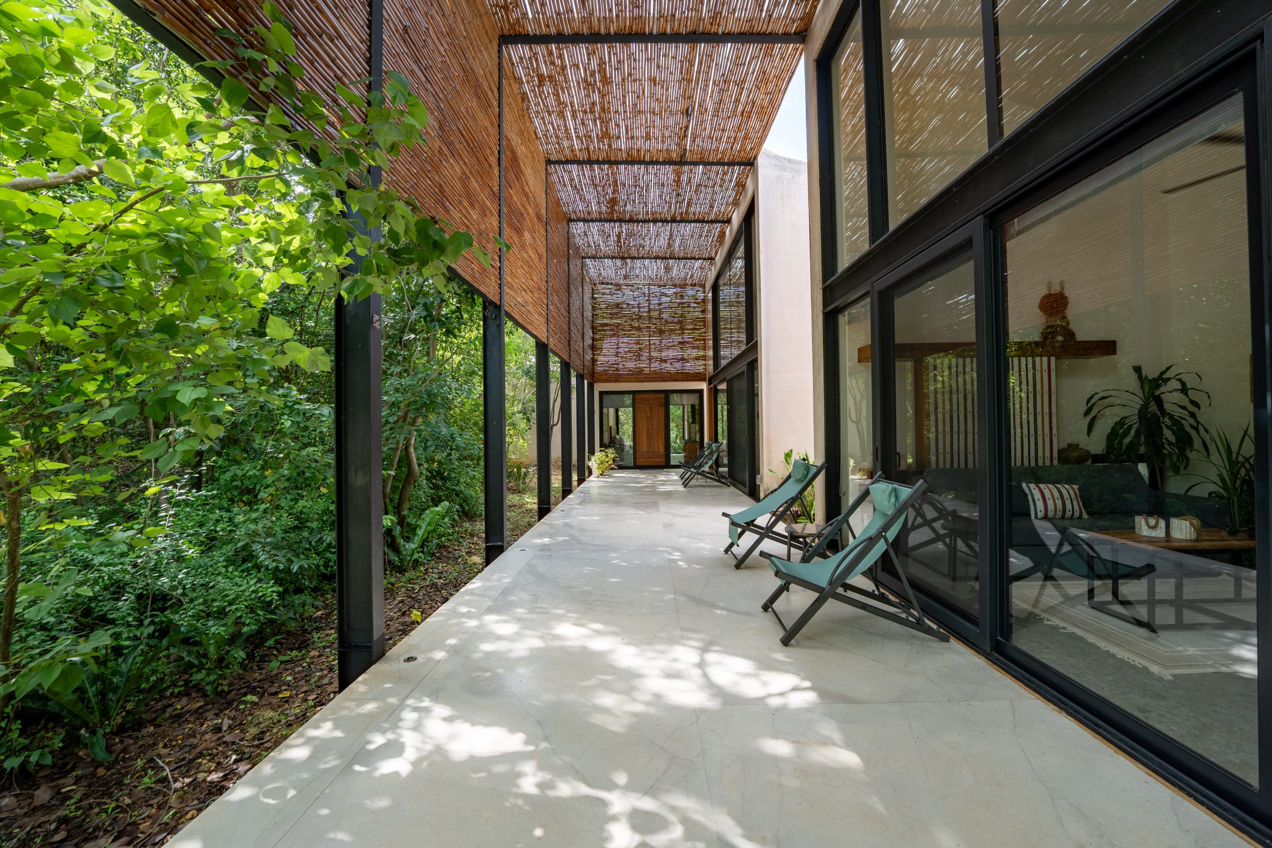 East Rooms Walkway
