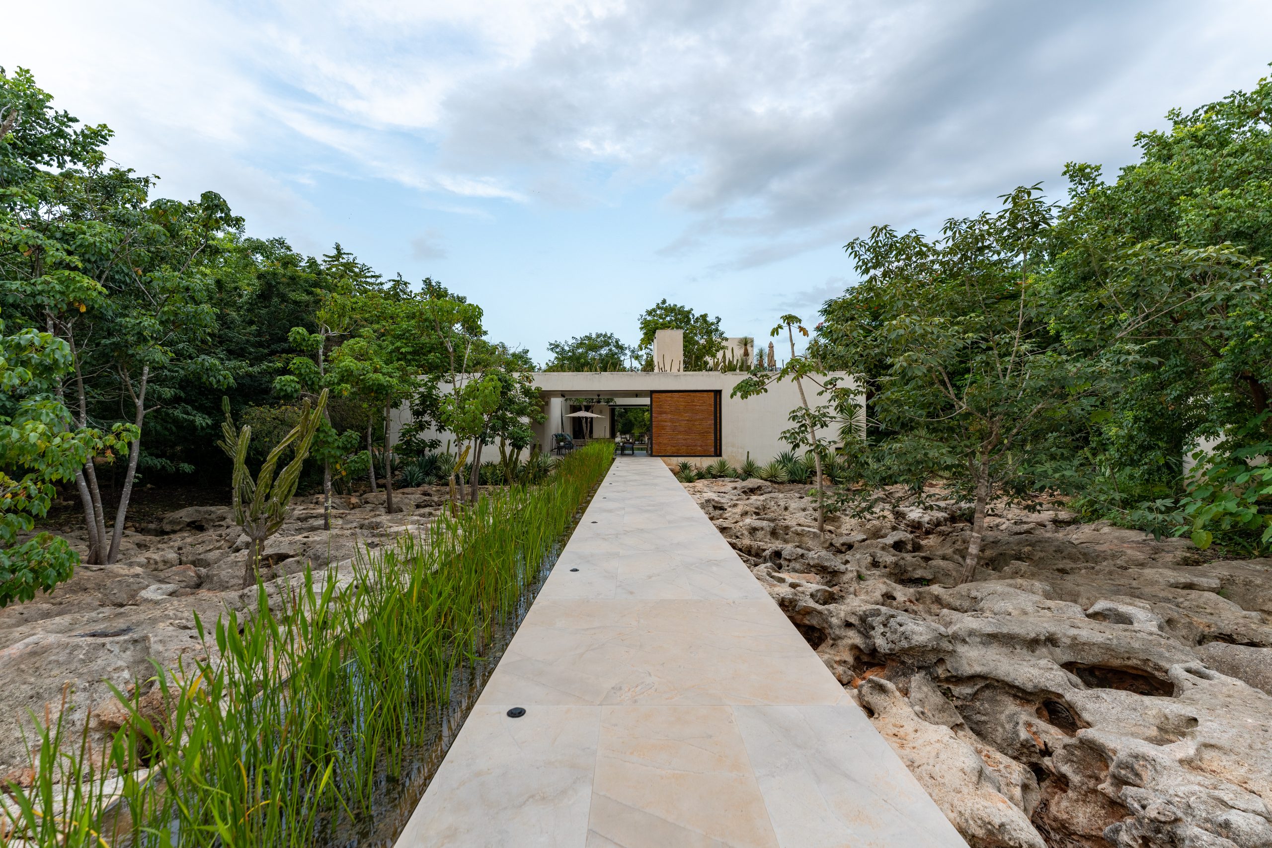 Main House Walkway West 1