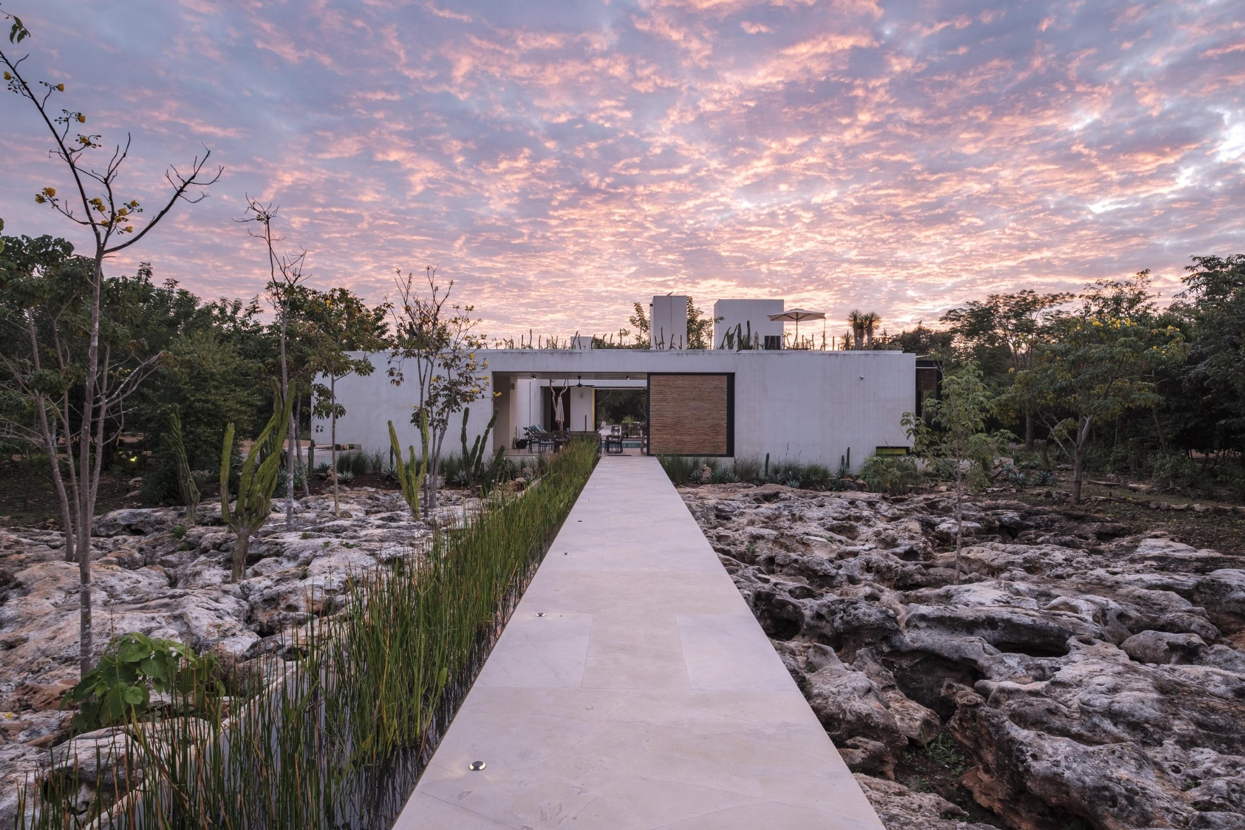 Main House at Dawn